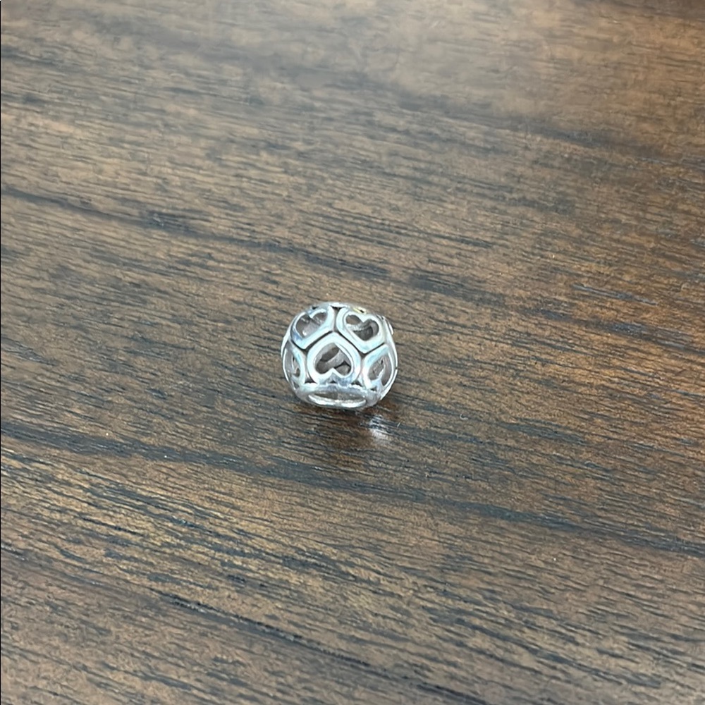 Intricate Silver Filigree Charm
